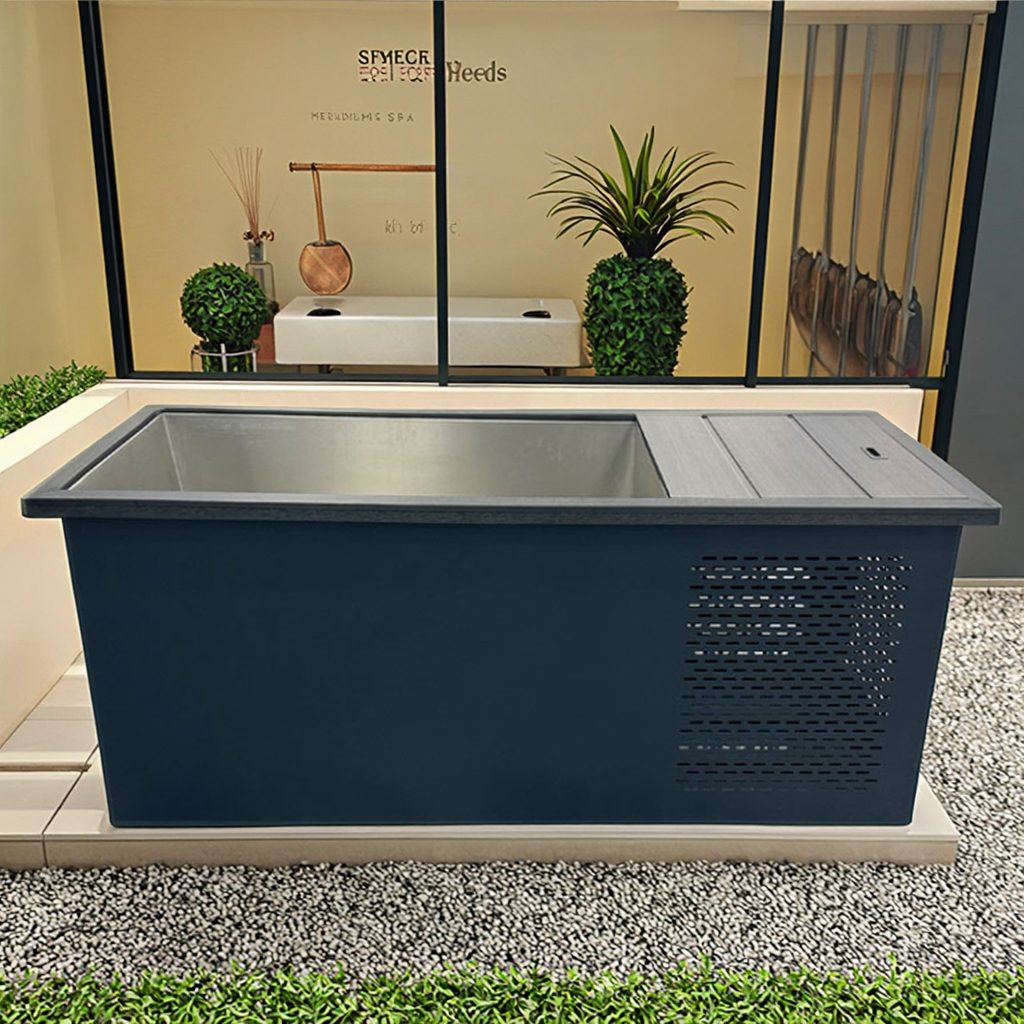 HydroSerene ice bath - rigid tub