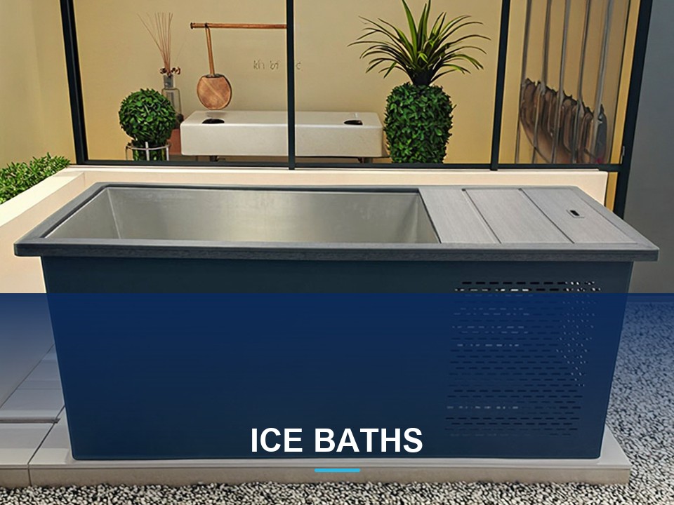 HydroSerene ice bath tub